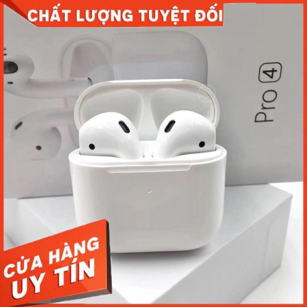 💕 Tai Nghe Airpod Pro 4💕 Phiên Bản Nâng Cấp 💕 Cảm Ứng Bluetooth 5.0 Âm Thanh Sống Động 💕 Đổi Tên Định Vị Chuẩn