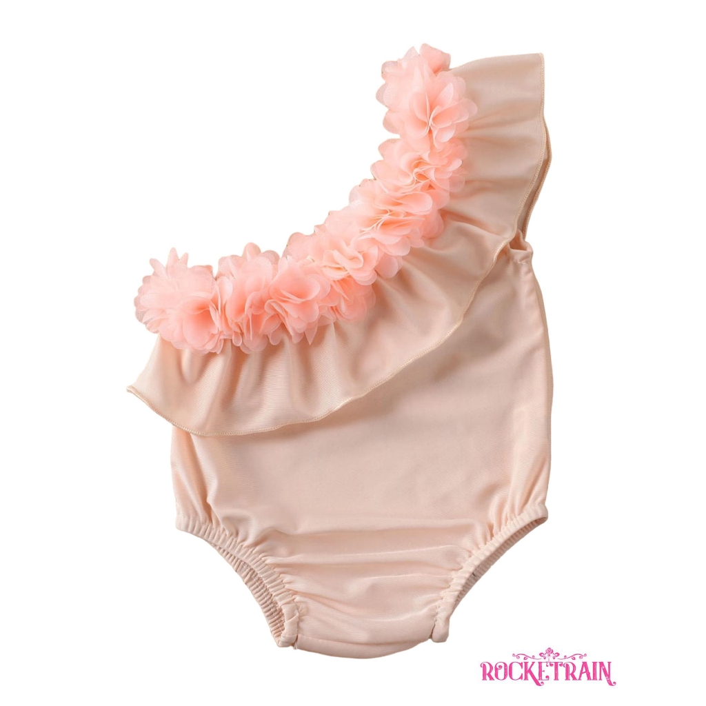 Đồ Bơi Một Mảnh Không Tay Dễ Thương Cho Bé Gái