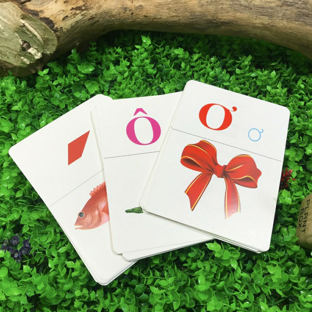 FlashCard Bảng Chữ Cái Tiếng Việt Đầu Tiên Cho Bé (Phương pháp giáo dục trẻ từ sớm giúp trẻ thông minh)