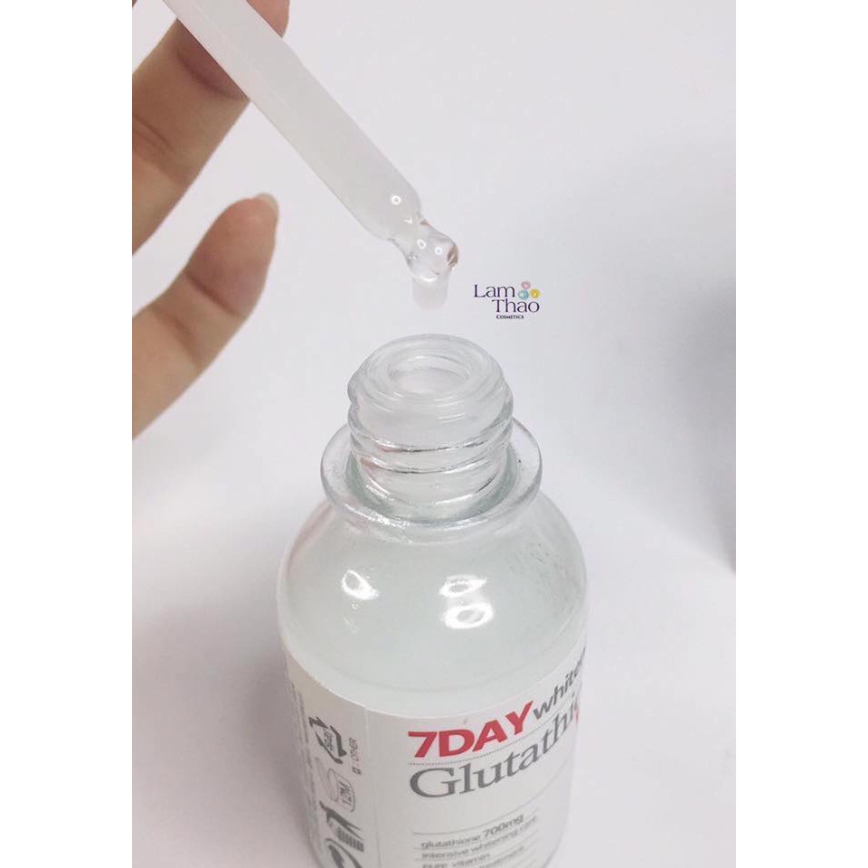 Huyết Thanh Trắng Da Angel’s Liquid 7 Day Whitening Program Glutathione 700 V-ample