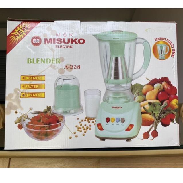 Máy Xay Sinh Tố MISUKO A-228 Xay Rau Củ Quả Thịt Tiện Dụng - Onemart