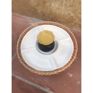Bộ khay lẩu kem