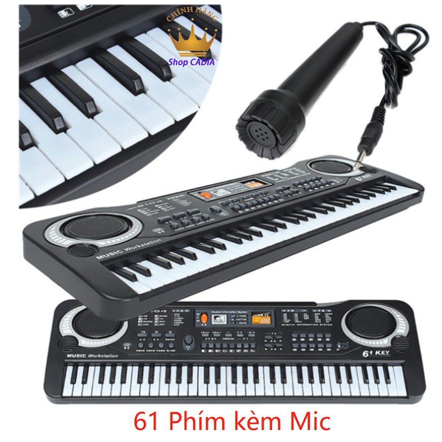 Đàn Piano Điện 💝 Freeship 💝 Đàn piano giá rẻ 61 phím cho bé Kích thích trí thông minh và tự học hỏi