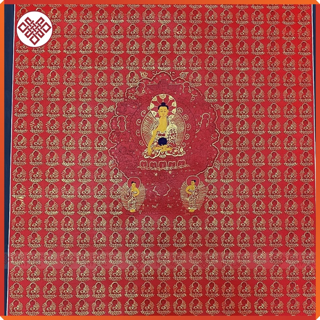 Tranh Mandala Thangka [Kim Cương Hỷ Lạc] Vẽ Tay Nepal