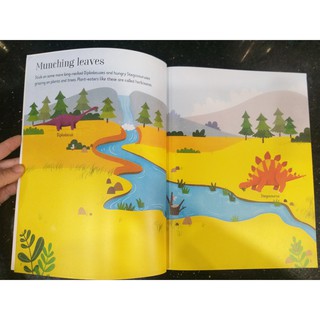 Bộ nhập - Usborne sticker book - Dinosaurs