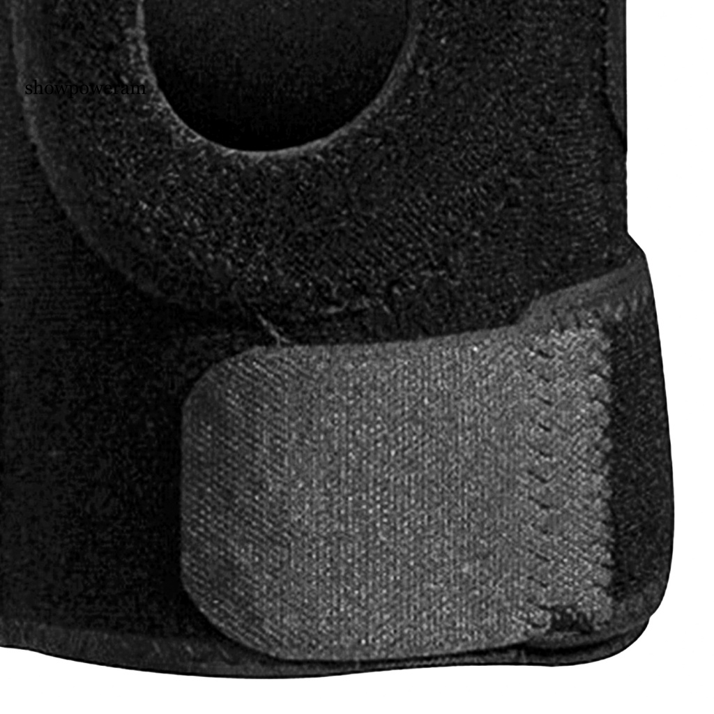 1 Đai Quấn Bảo Vệ Đầu Gối Giảm Đau Chuyên Nghiệp Màu Đen