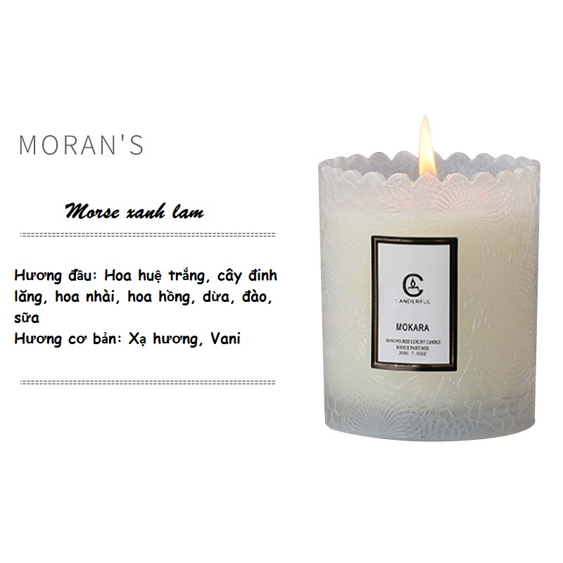 N02- Nến thơm HƯƠNG THƠM AROMATHERAPY CANDLE 4 MÙA decor phòng hương thơm tự nhiên sáp đậu nành an toàn không khói. A1