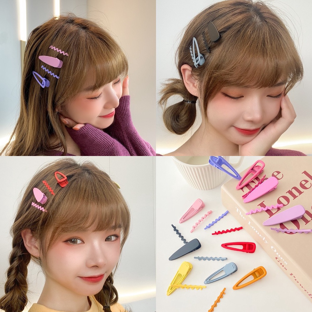 Kẹp Tóc Mái Nhỏ Nhiều Màu Sắc Dễ Thương Cho Bé Gái