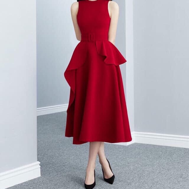 ĐẦM RANDOLPH MIDI DRESS LANE JT SZ S