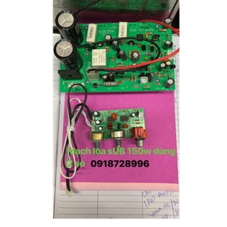 Bo mạch sub 150w chạy 2 sò