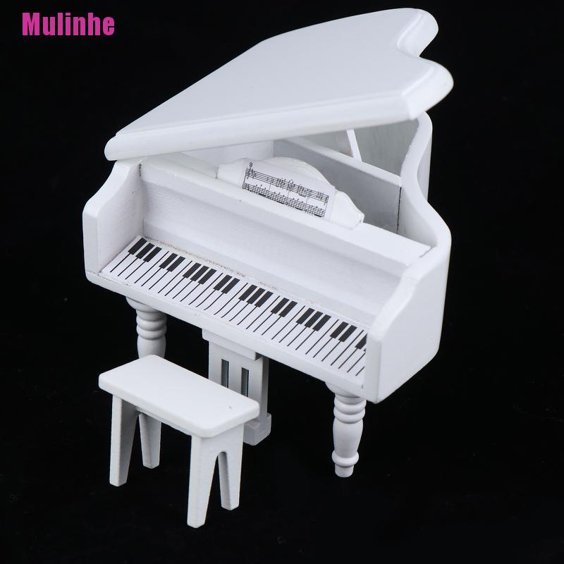 Đàn Piano Mini Tỉ Lệ 1: 12 Cho Nhà Búp Bê