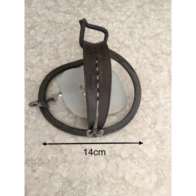 CẠM BẪY 14CM kèm :dây cáp buộc cạm +nãy gài +bàn đạp