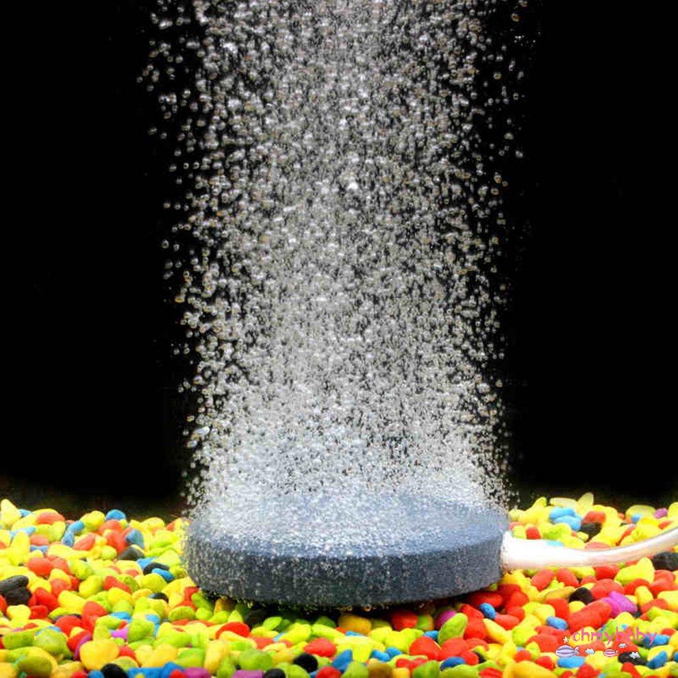 Máy bơm ao 40mm Máy thủy canh Đĩa đá bọt khí Máy sục khí Bể cá bể cá [8/4]