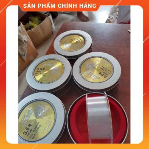 🐠 Cước câu cá - hộp sắt 100m buộc link,buộc thẻo 🐠