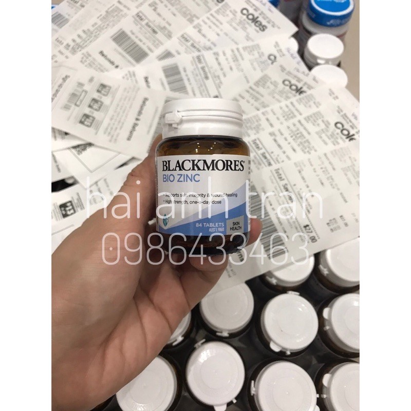 [84v]Viên uống kẽm BLACKMORE bio Zinc