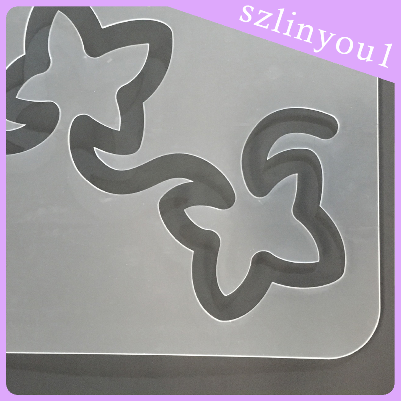 New Arrival Drawing Quilting Template Ruler Home Sew Machine Free Motion Quilt Templates