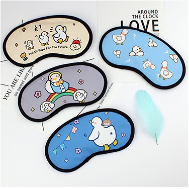 Bịt mắt nước ngỗng ngáo ngơ dake duck BMN7 cute dễ thương hoạt hình kèm túi gel