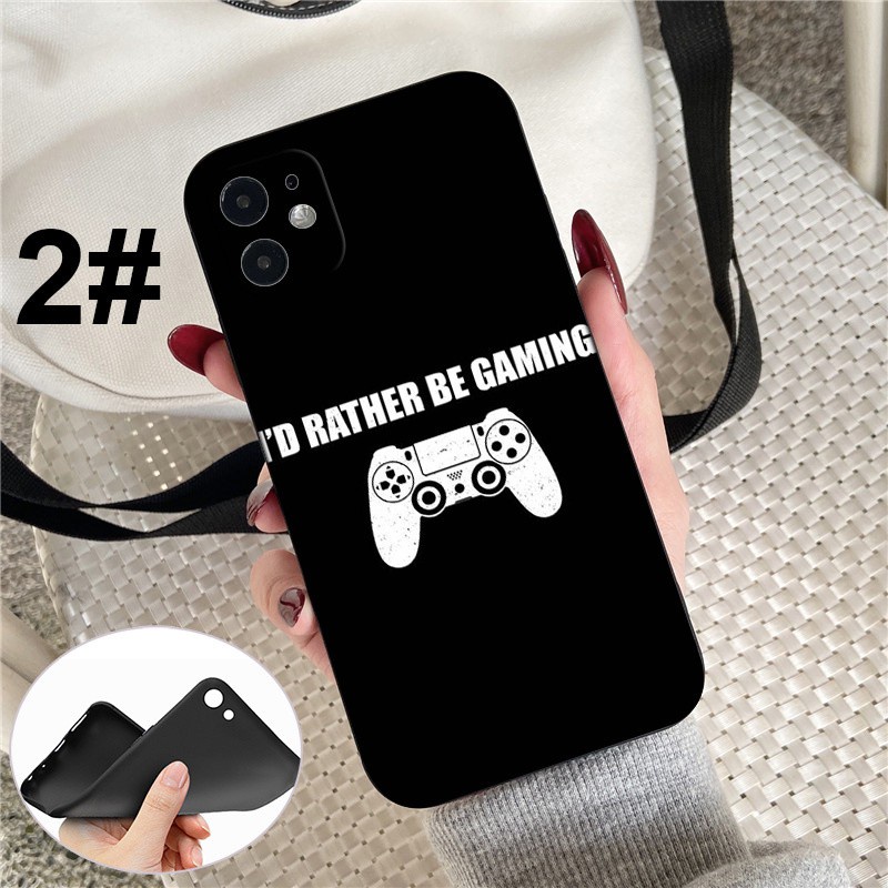 iPhone XR X Xs Max 7 8 6s 6 Plus 7+ 8+ 5 5s SE 2020 Soft Silicone Cover Phone Case Casing GR49 Game Boy Cartoon