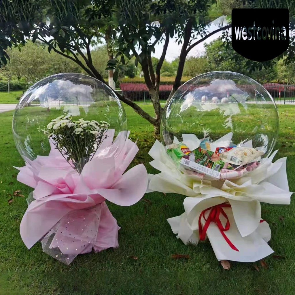 [Hot]☀ Bong Bóng Nhựa Rộng Trong Suốt Trang Trí Tiệc