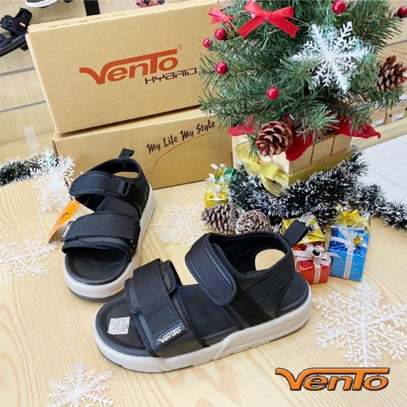 Sandal Vento nữ cao cấp SD-10026 (Đen/Be/Xanh)