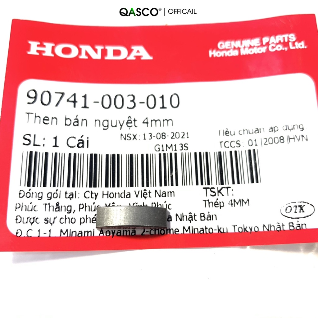Then bán nguyệt 4mm HONDA Dream 110 / Wave 110 và nhiều dòng xe  QA(90741003010) _( 1296)