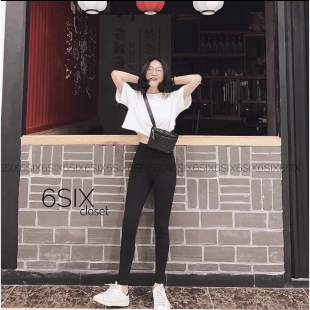 Quần Legging Nữ Dáng Dài Xuất Hàn Túi Sau [ Giá Xưởng ] Siêu co giãn , Nâng mông hàng cao cấp loại 1