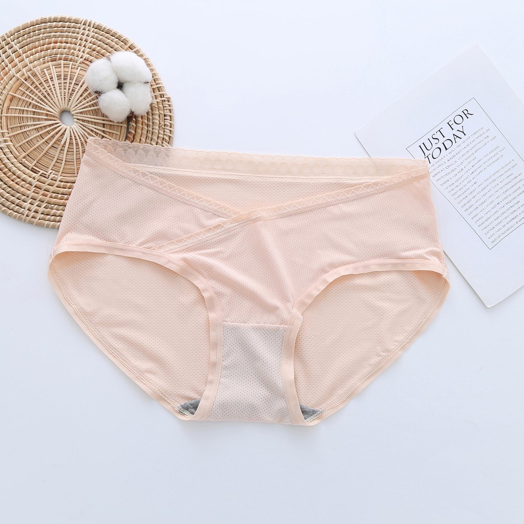 Quần lót bầu cạp chéo chất su mềm mại có lỗ thông hơi QB23