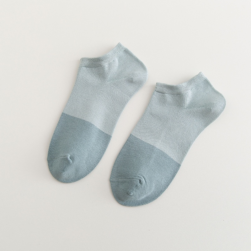 Set 5 Đôi Tất Cotton Cổ Thấp Xinh Xắn Hợp Thời Trang Xuân Hè Cho Bạn Gái