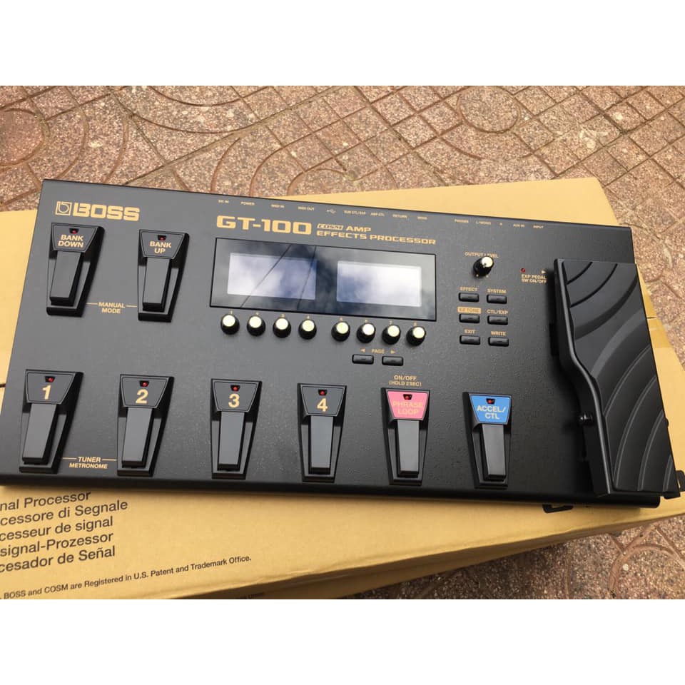 Phơ bàn Guitar điện Boss GT100