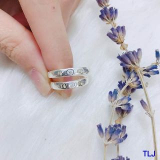 Nhẫn đôi bạc