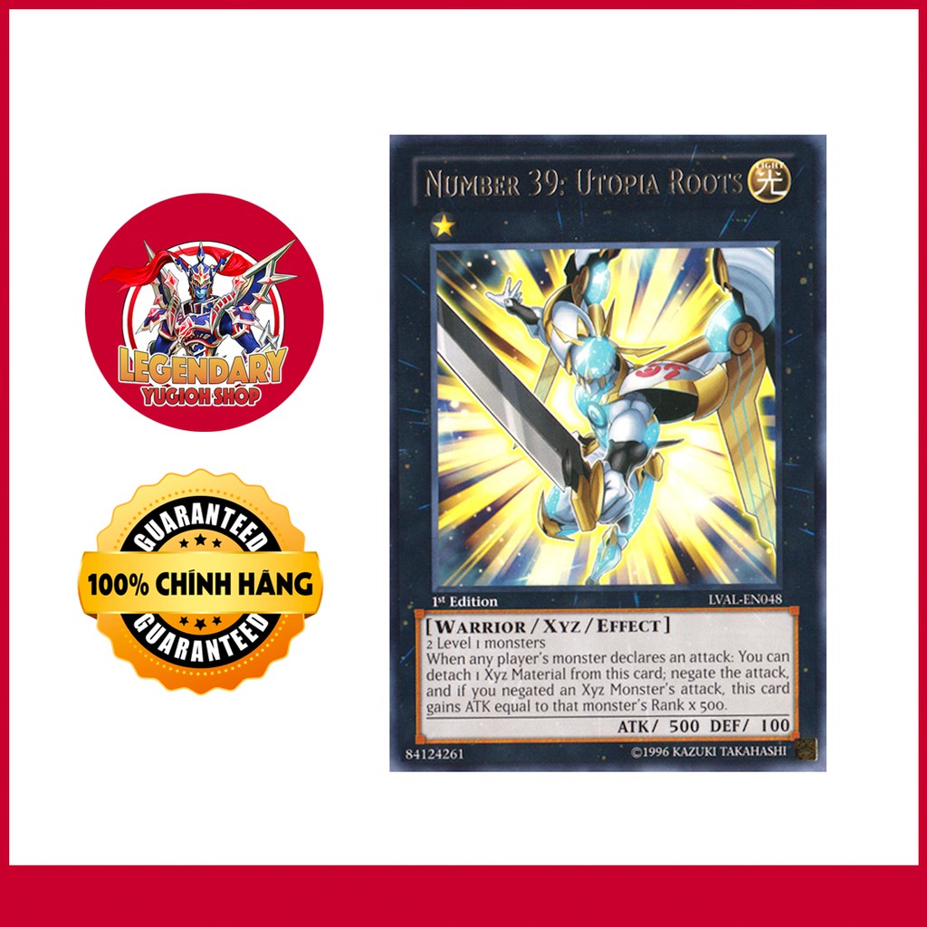 Thẻ Bài Yugioh Chính Hãng] Number 39: Utopia Roots