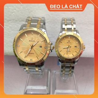 Đồng hồ cặp đôi Rolex150 dây thép không rỉ, gắn kết tinh yêu rolex