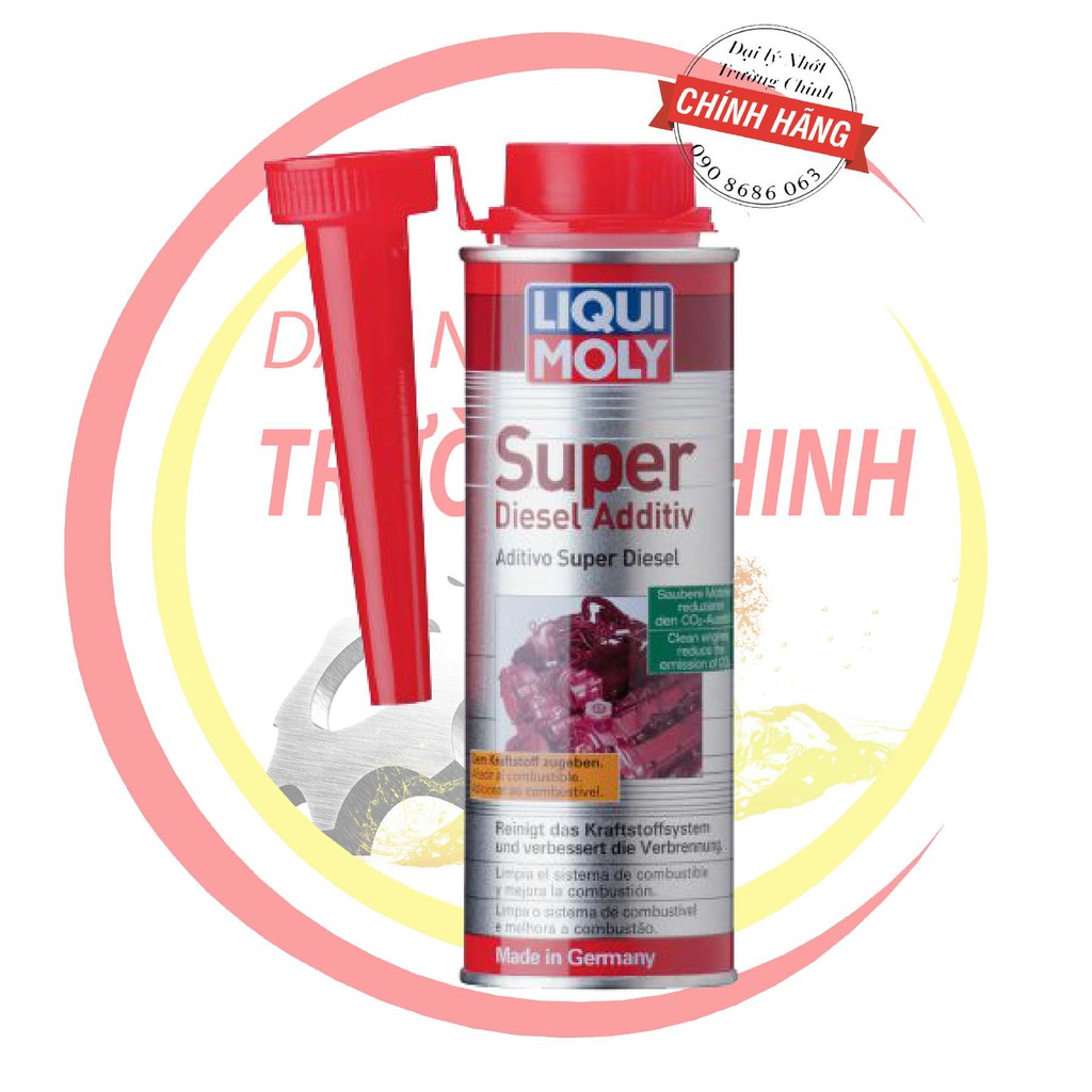 Chai súc béc dầu Liqui Moly Super Diesel Additive 250ML