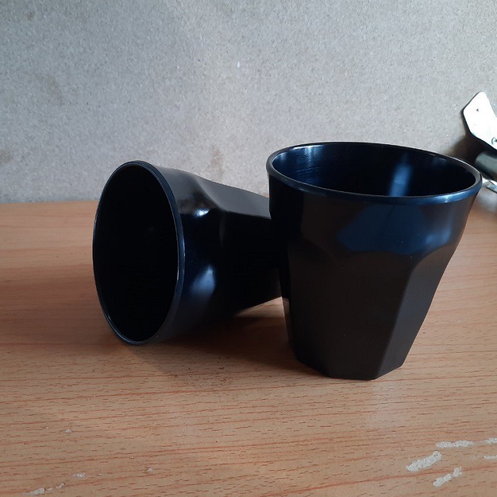 Ly Nhựa Melami Màu Đen  – LY26 | BigBuy360 - bigbuy360.vn