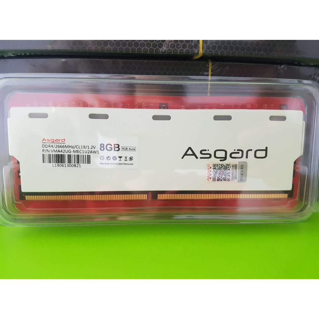 Ram Ddr4 Asgard 8gb bus 2666 Loki led Rgb