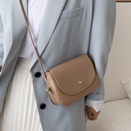  TÚI ĐEO CHÉO DA TRƠN MỀM KIỂU DÁNG CƠ BẢN NHỎ NHẮN XINH XẮN HH 176 | BigBuy360 - bigbuy360.vn