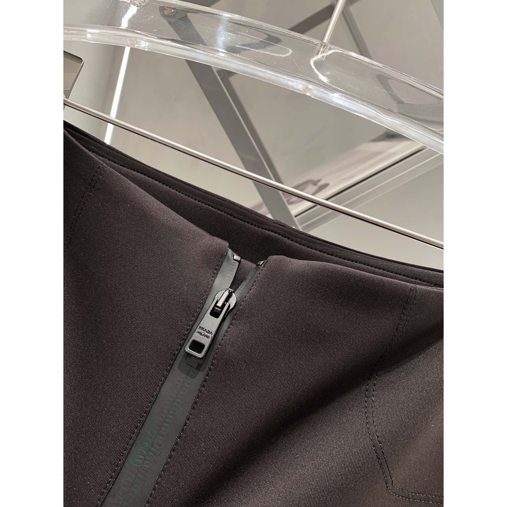 Quần Đạp Xe Lưng Cao Co Giãn Mềm Mại Có Khóa Kéo Cho Nữ