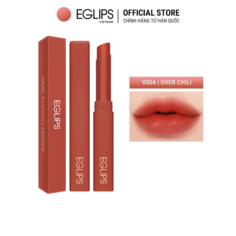 Son thỏi lì Eglips Muse In Velvet Lipstick 1.8g