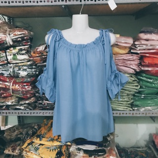 Bigsize - Áo kiểu khoét tay độc lạ cực xinh hàng Quảng Châu