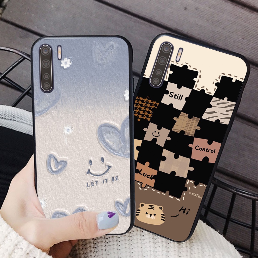 Ốp lưng Oppo A91 / RENO 3 / RENO 3 PRO in hình cao cấp mẫu kẻ caro,mikenbe@r siêu hot