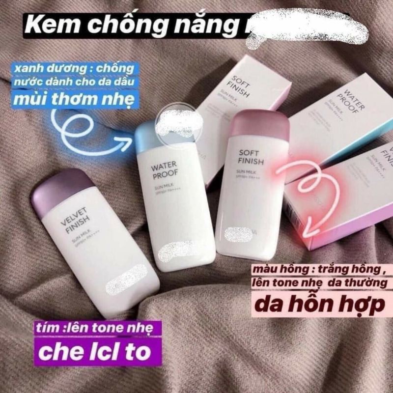 KEM CHỐNG NẮNG SUN MILK MISSHA