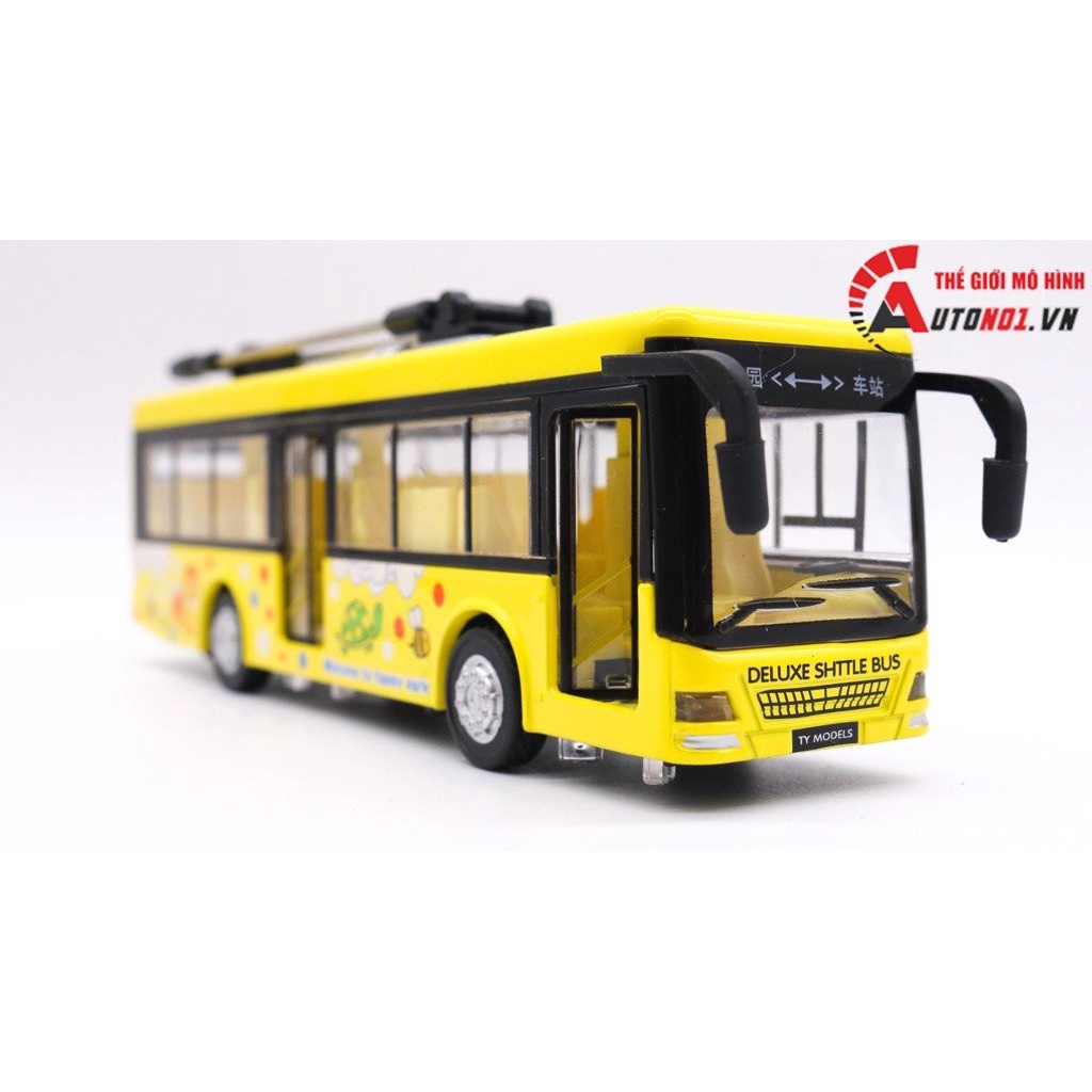 MÔ HÌNH XE BUS LUXURY YELLOW 1:50 TY MODELS 7787