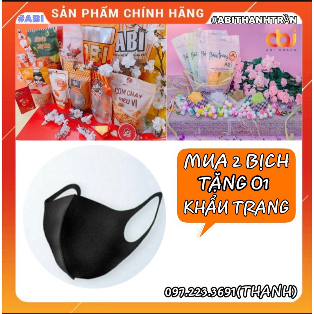 [Mã 267FMCGSALE giảm 8% đơn 500K] Bánh Tráng ABI 16 Vị Mua 2 Tặng 1 Khẩu Trang | BigBuy360 - bigbuy360.vn