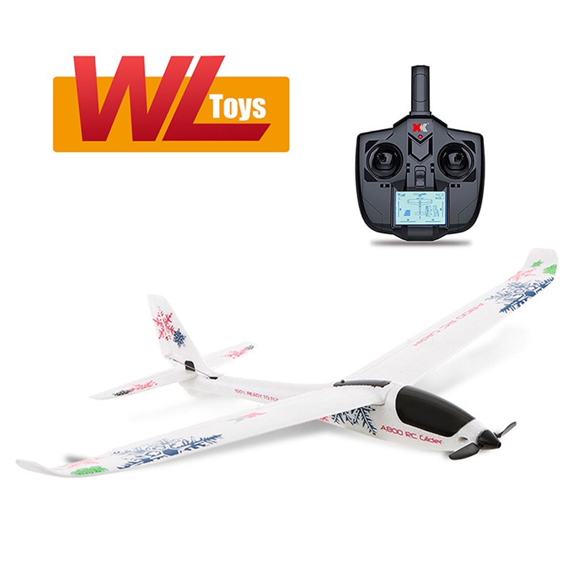 Wltoys XK A800 RC Máy bay 5CH 3D 6G chế độ 780mm sải cánh 20 phút thời gian bay EPO Máy bay Cánh cố định RTF ngoài trời