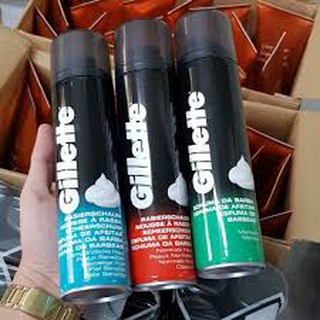 Kem bọt cạo râu Gillette Schiuma 300ml - UK