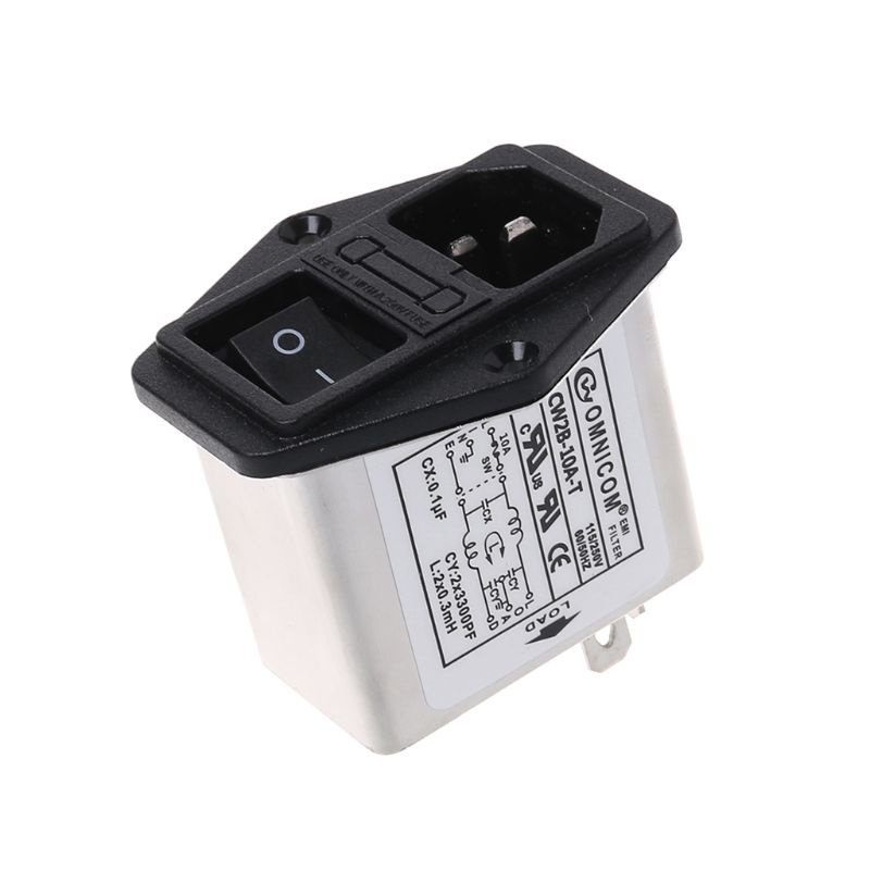 Bộ Lọc Nguồn ac 115 250v ac 115 250v Chuyên Dụng Cho dusur cw2b-10a-t emi