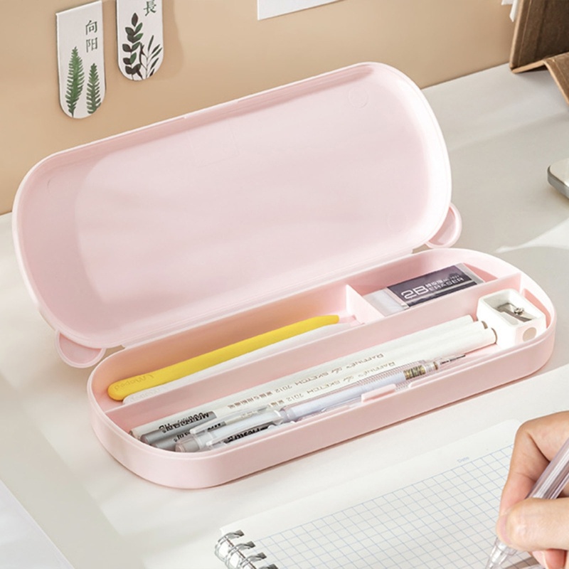 Hộp Đựng Bút Sức Chứa Lớn Chống Nước In Hình Dễ Thương Cho Trẻ Em