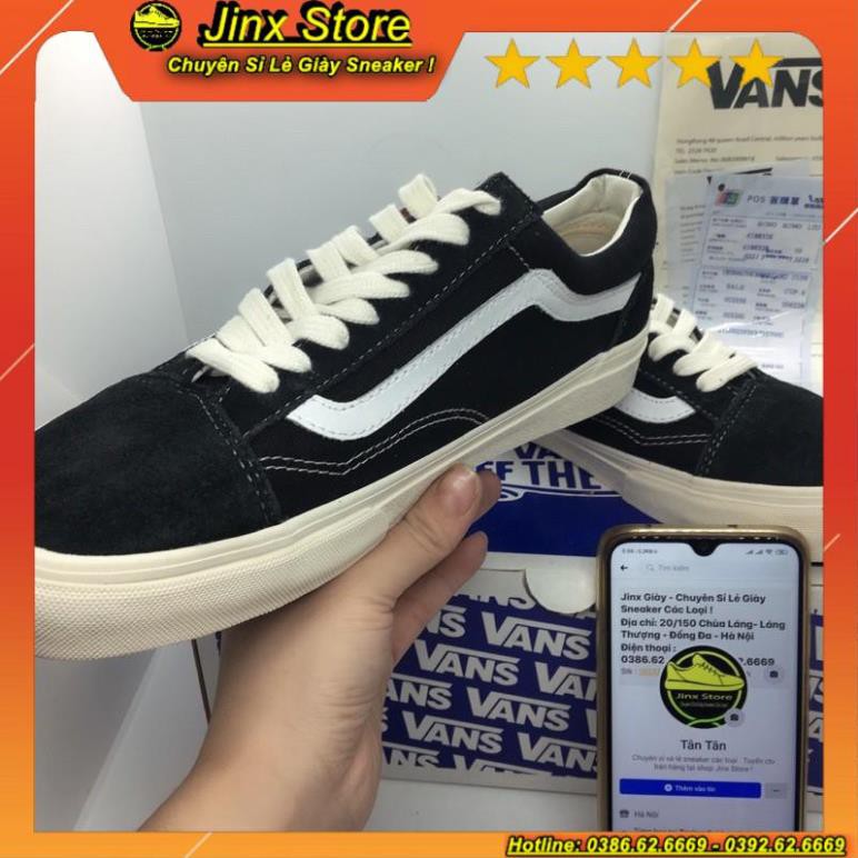 [Hot Trend] 🔥Giày thể thao 🔥van đen kẻ tráng nhung ni🔥 cao cấp - Jinx Store | BigBuy360 - bigbuy360.vn