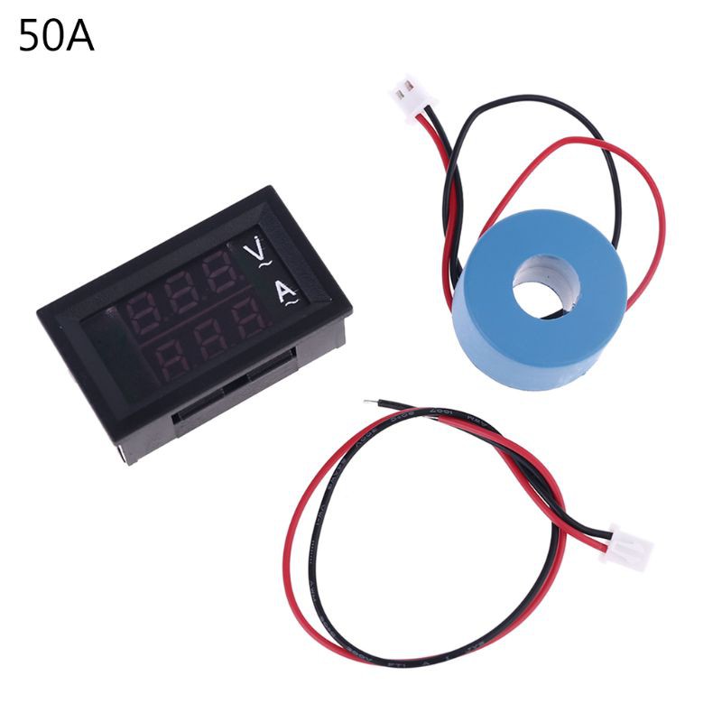 Vôn kế kỹ thuật số 0.28" AC 60-500v 10a 50a 100a