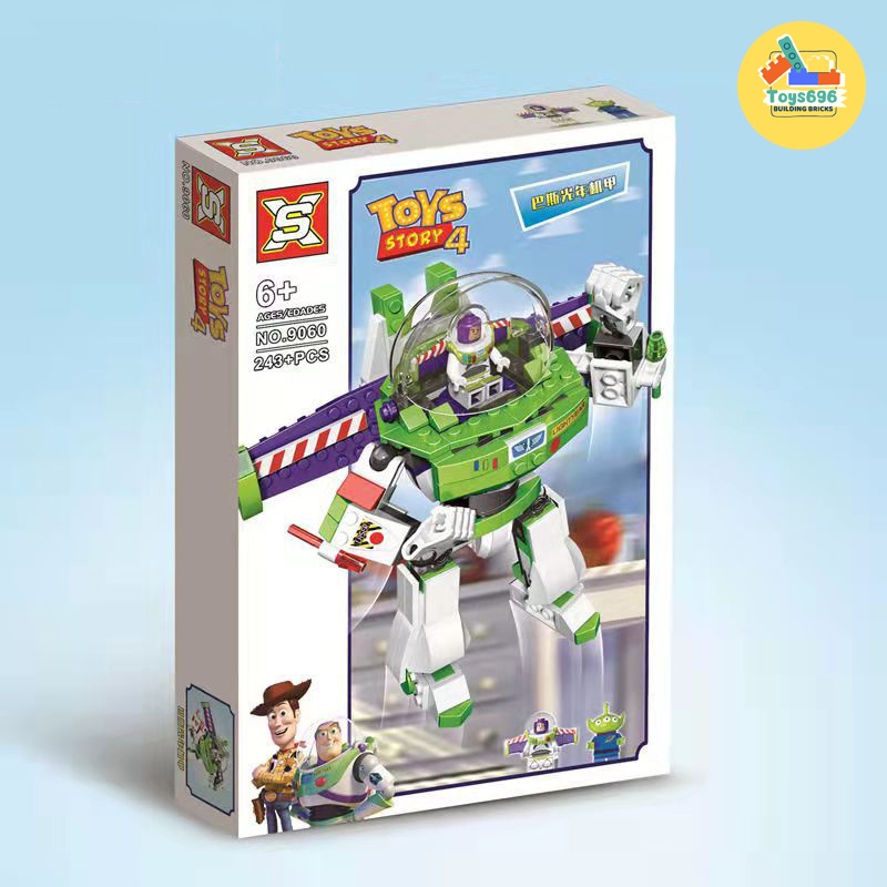 Đồ Chơi Lắp Ráp Xếp Hình Mô Hình Nhân Vật Buzz Lightyear Trong Bộ Phim Toys Story No.SX9060 Với 243 Mảnh Ghép